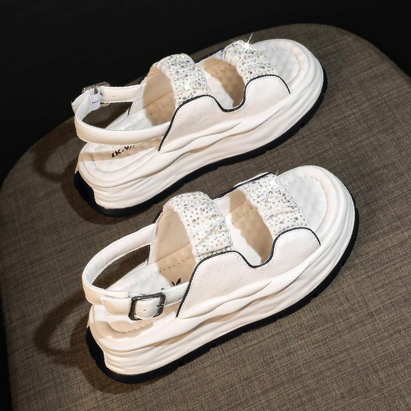Hot selling sports sandals (white size 35-40) (please contact customer service to confirm the delivery size after placing the order)