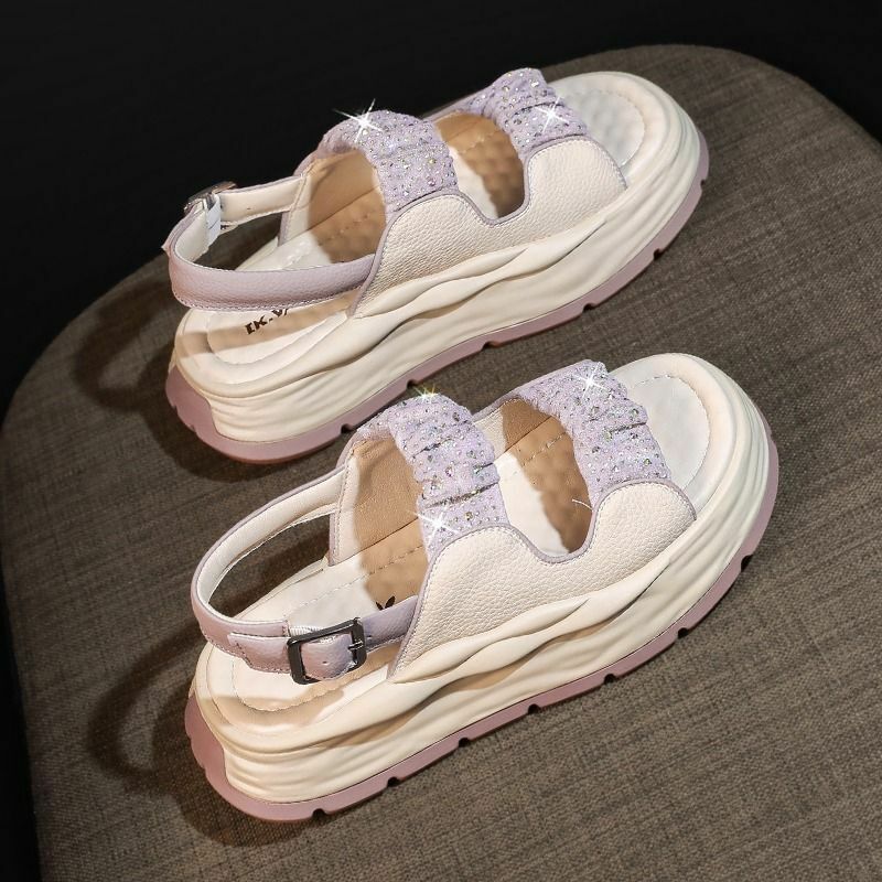 Hot selling sports sandals (purple size 35-40) (please contact customer service to confirm the delivery size after placing the order)