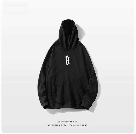 熱賣連帽衛衣【M-3XL】【黑色-薄款】(下單後聯絡客服確認發貨尺碼) 