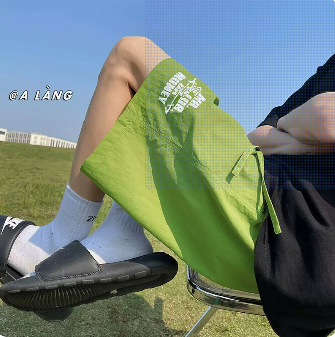 爆款速干短褲（綠色M-2XL）（下單后聯繫客服確認發貨尺碼）