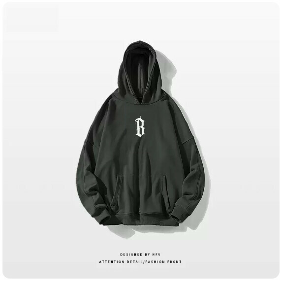 熱賣連帽衛衣【M-3XL】【深灰色-薄款】(下單後聯絡客服確認發貨尺碼) 