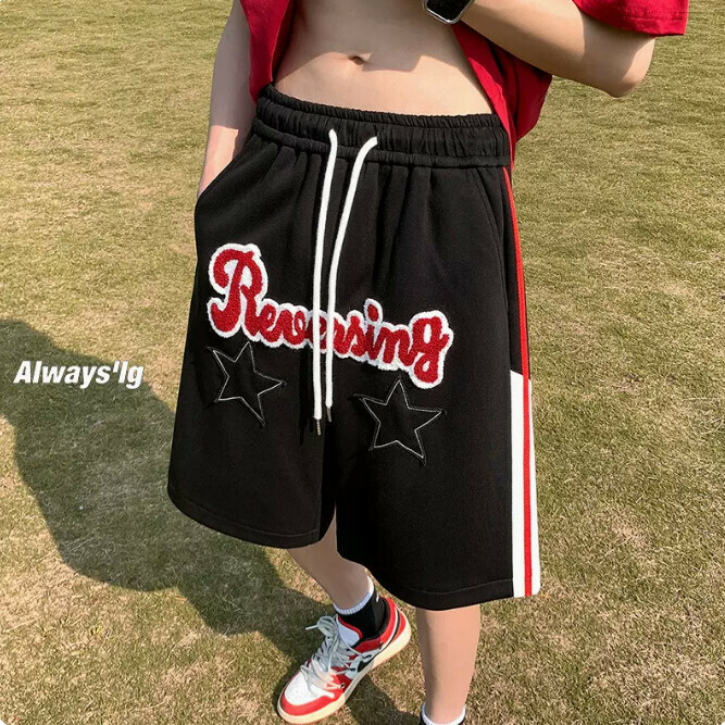 熱推休閒運動短褲（黑色M-5XL）（下單后聯繫客服確認發貨尺碼）