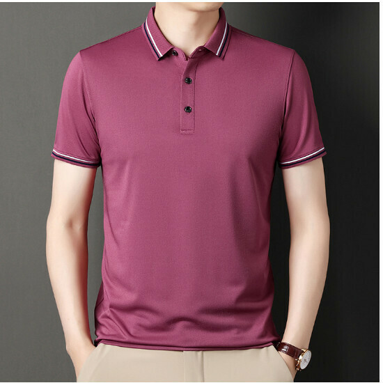 熱推翻領短袖t恤【紅色】尺碼【M-3XL】【下單後聯絡客服確認發貨尺碼】