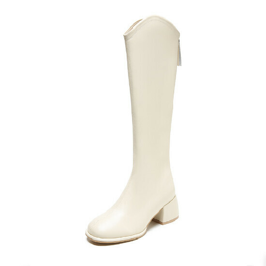 Hot selling knight boots [beige] [size 34-43] (please contact customer service to confirm the delivery size after placing the order)