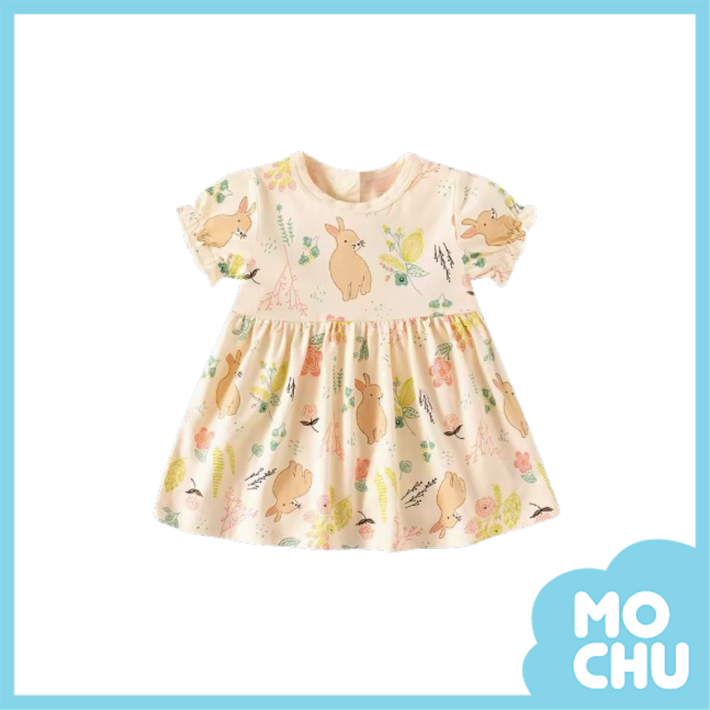 閒暇小兔連衣裙
