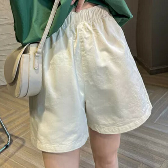 熱賣高腰運動短褲【白色】【S-XL碼】(下單後請聯絡客服確認發貨尺碼)