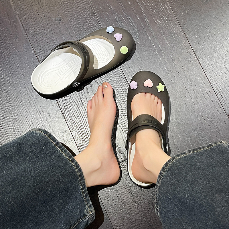 熱賣瑪麗珍厚底涼鞋(黑色 35碼-40碼)（下單後請聯絡客服確認發貨尺碼）