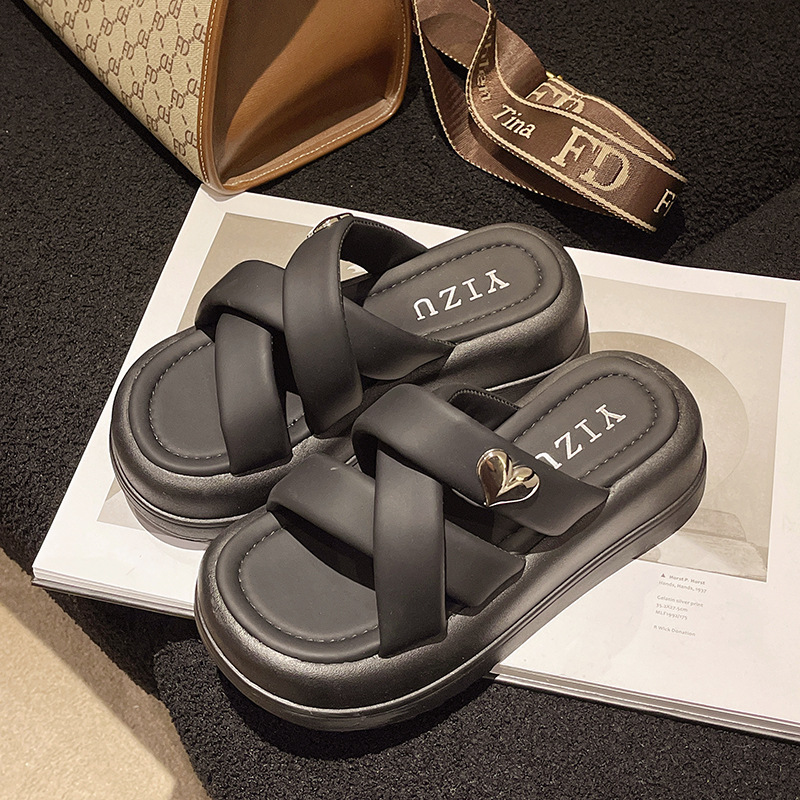 Hot selling soft-soled sandals (black size 35-40) (please contact customer service to confirm the delivery size after placing the order)