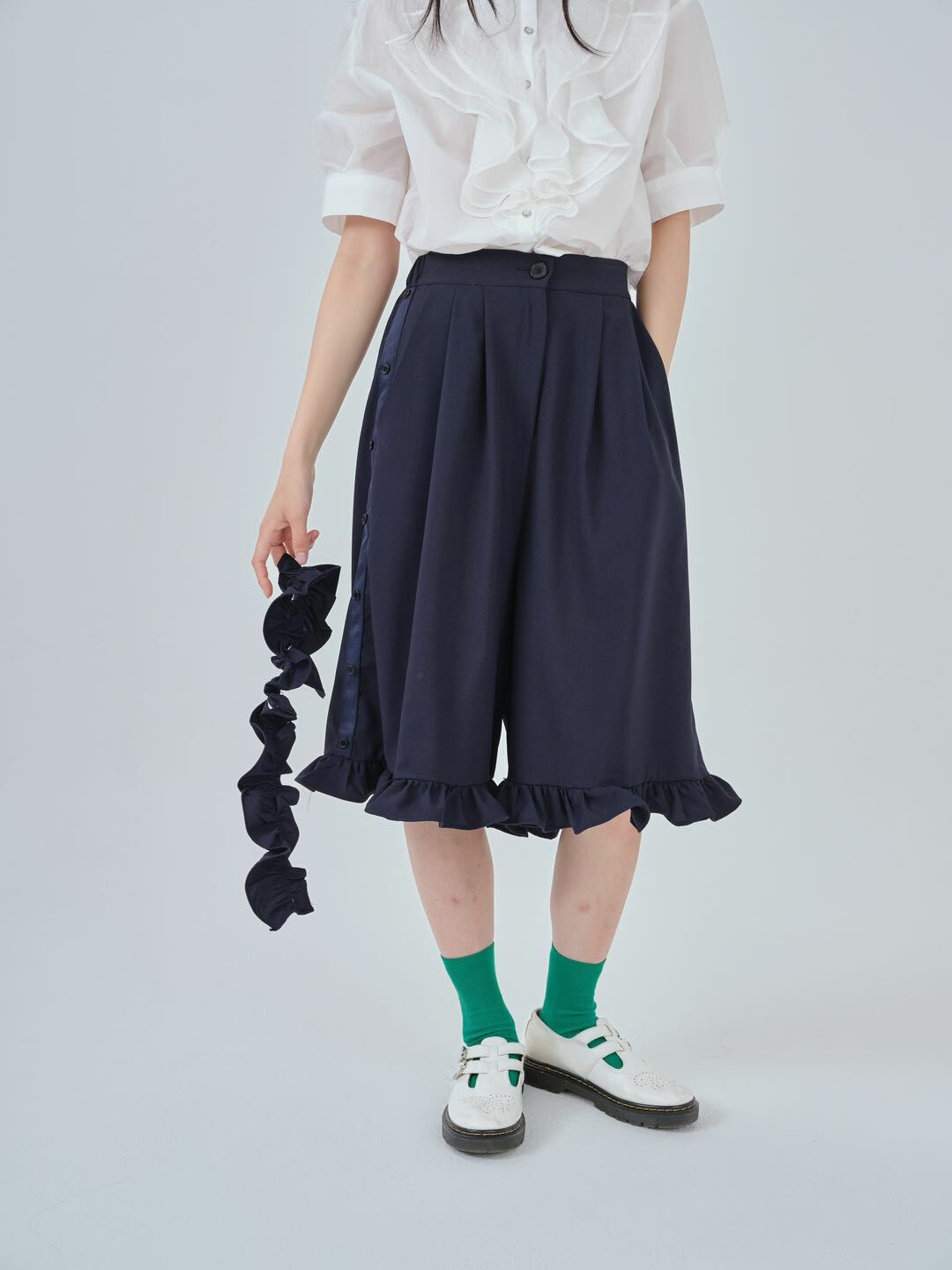 預購 - KR 側可拆Ruffle Pants