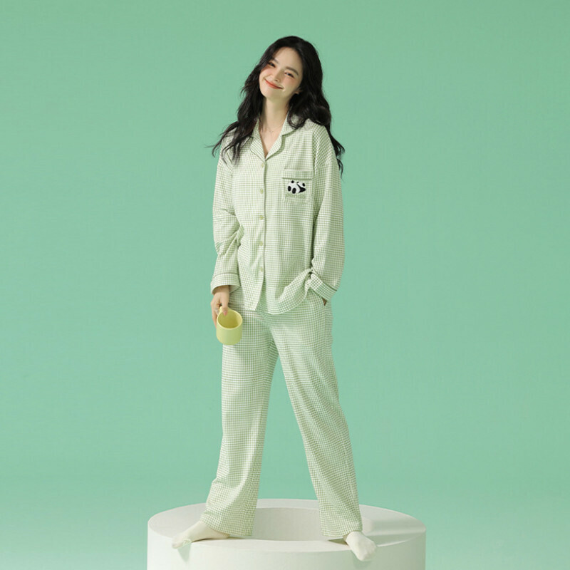 Long sleeve pajama set [M-XXL RS-3E2312] [Contact customer service to confirm the shipping size after placing an order]