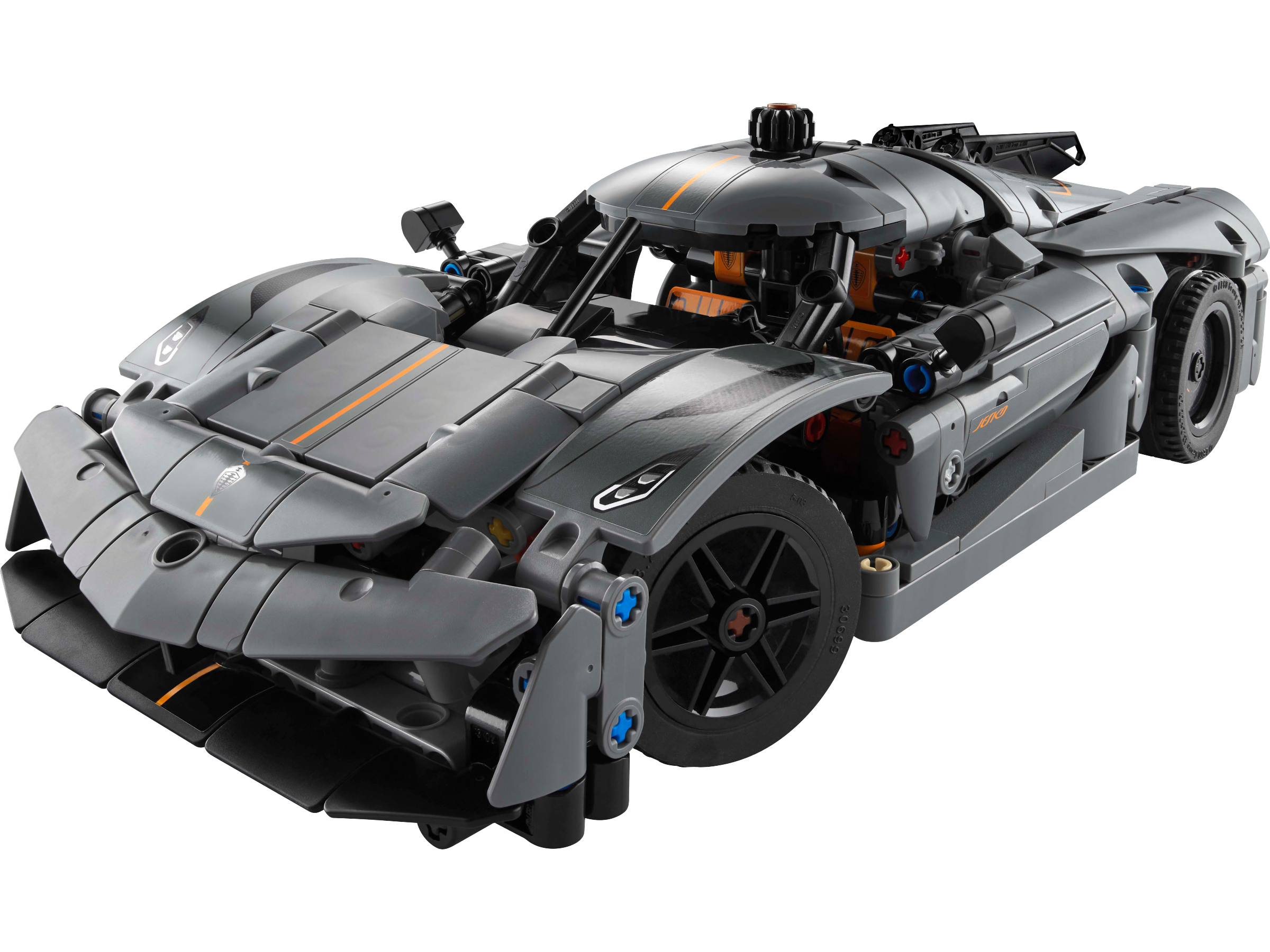 (預訂24年8月)  LEGO 42173 Technic Koenigsegg Jesko Absolut 灰色極致超跑