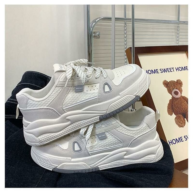 Hot selling mesh panel shoes (beige, size 35-40) (please contact customer service to confirm the delivery size after placing the order)