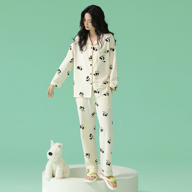 Long Sleeve Pajama Set [M-XXL RS-3E2316] [Contact Customer Service to Confirm Shipping Size after Placing an Order]