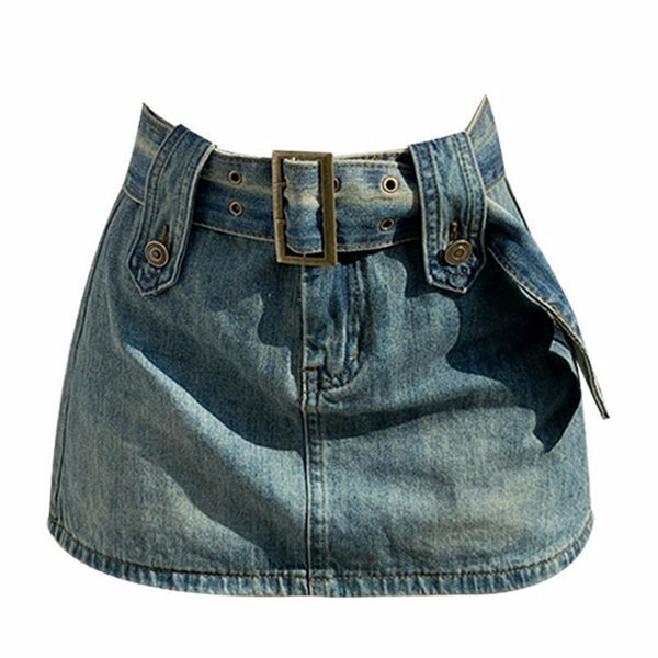 Hot selling high waist skirt (blue size S-L) (please contact customer service to confirm the delivery size after placing the order)