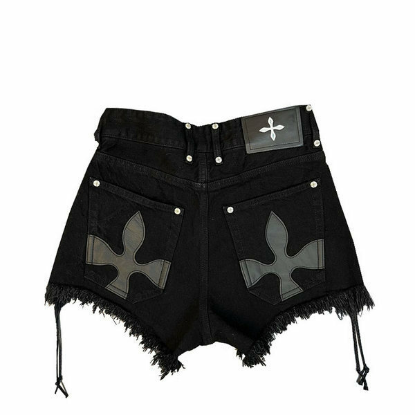Hot selling high waist denim shorts (black sizes S-L) (please contact customer service to confirm the delivery size after placing the order)