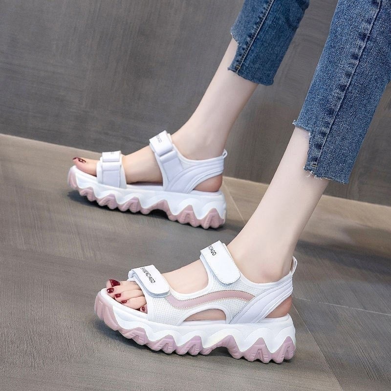 Hot selling thick-soled sandals (pink size 35-40) (please contact customer service to confirm the delivery size after placing the order)