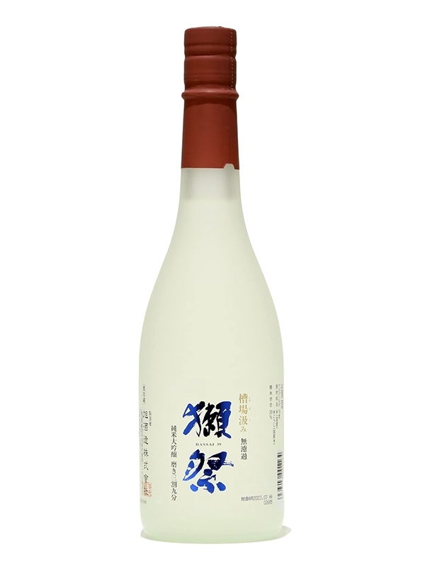獺祭 三割九分 槽場汲み 無濾過 純米大吟釀 (720ml)
