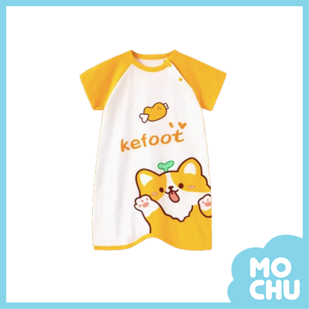 可愛小狗短袖分腿居家服