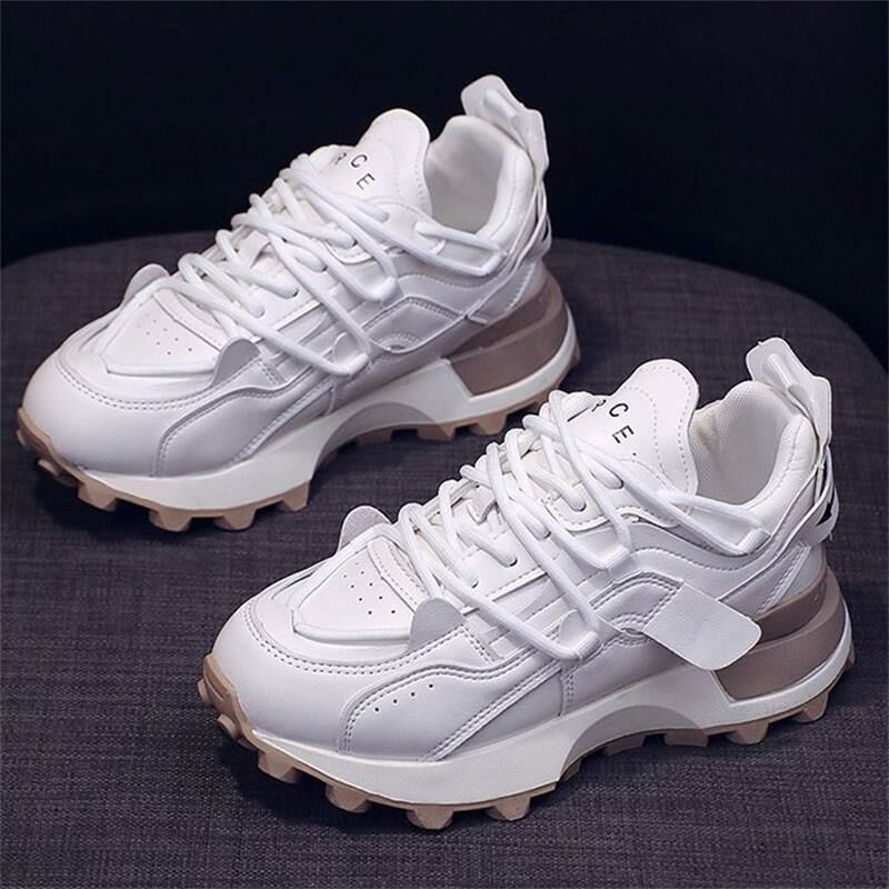 Hot selling color block Forrest Gump shoes (white size 35-40) (please contact customer service to confirm the delivery size after placing the order)