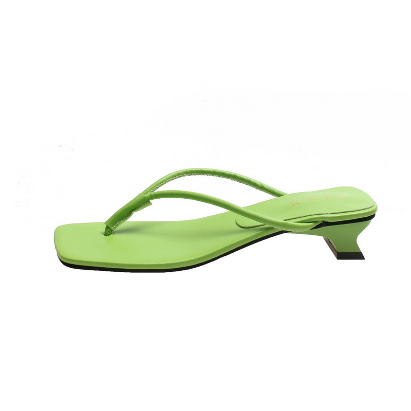 Hot selling herringbone flip-flops (green size 35-40) (please contact customer service to confirm the delivery size after placing the order)