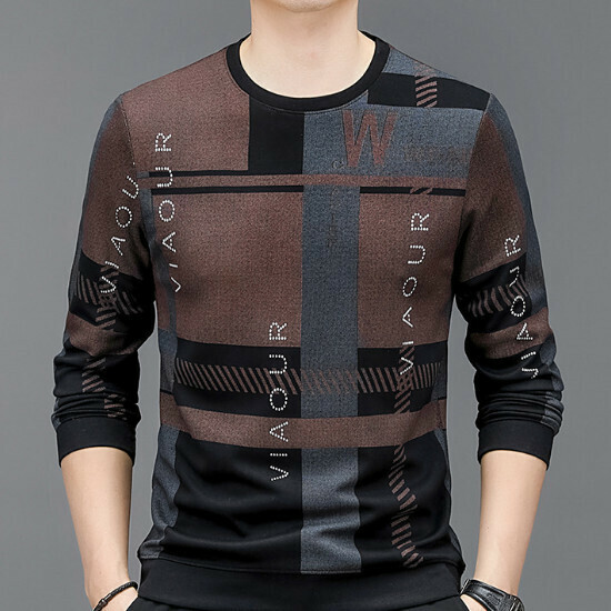 新款長袖衛衣【8837款咖色】尺碼【M-4XL】【下單後聯絡客服確認發貨尺碼】
