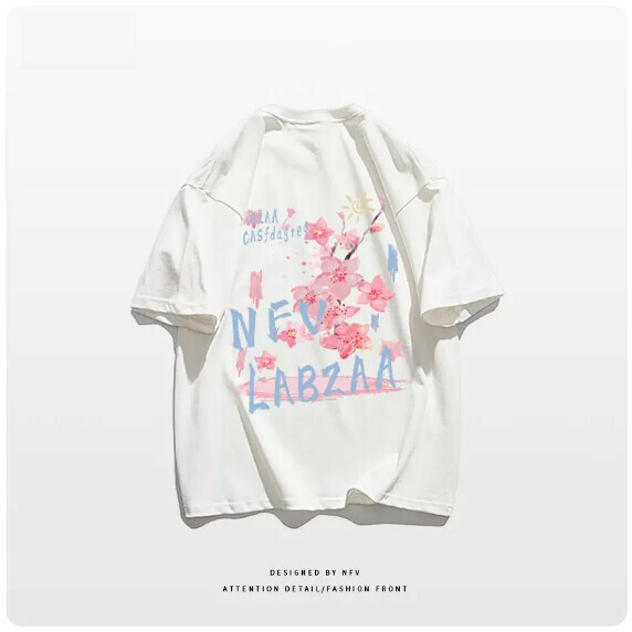 Crew neck T-shirt [M-3XL] [White-220g] (Contact customer service to confirm the shipping size after placing an order) 