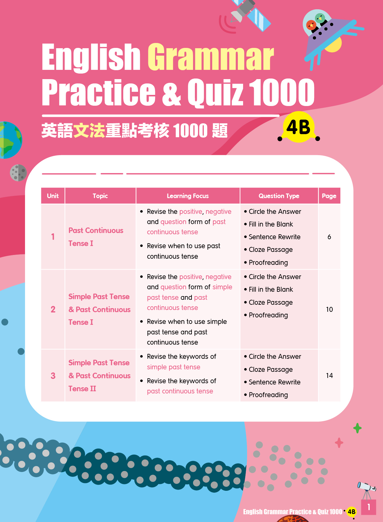 【多買多折】English Grammar Practice & Quiz 1000 4B