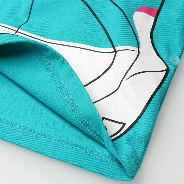 Moujonjon JR 新幹線列車穿著短袖睡衣 B33797 - E5