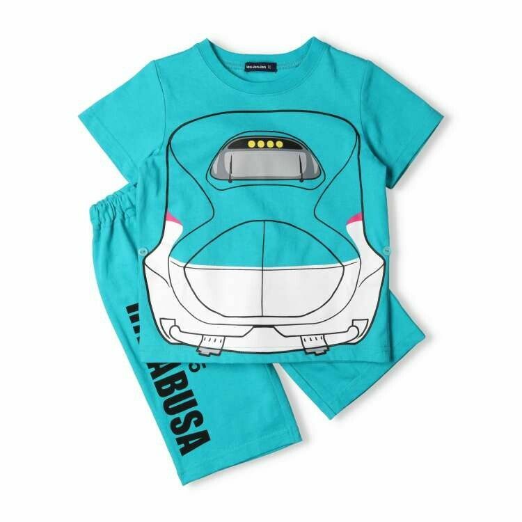 Moujonjon JR 新幹線列車穿著短袖睡衣 B33797 - E5