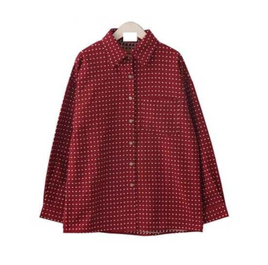 熱賣棉麻襯衣【紅色】【均碼】