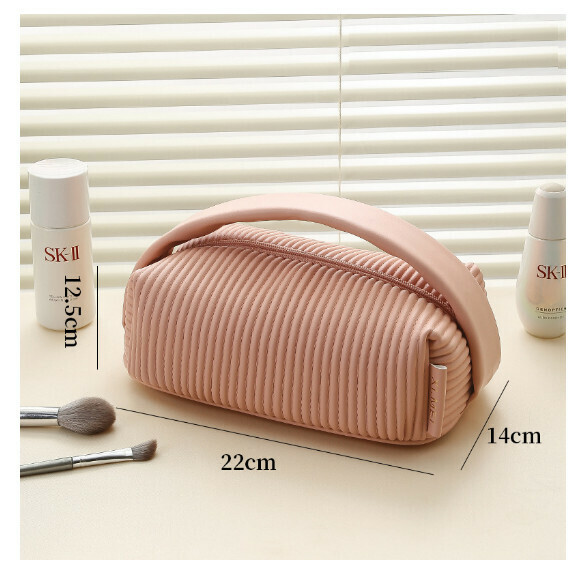 Hot Selling Cosmetic Bag Clutch [Single Layer Cosmetic Bag [Pink]