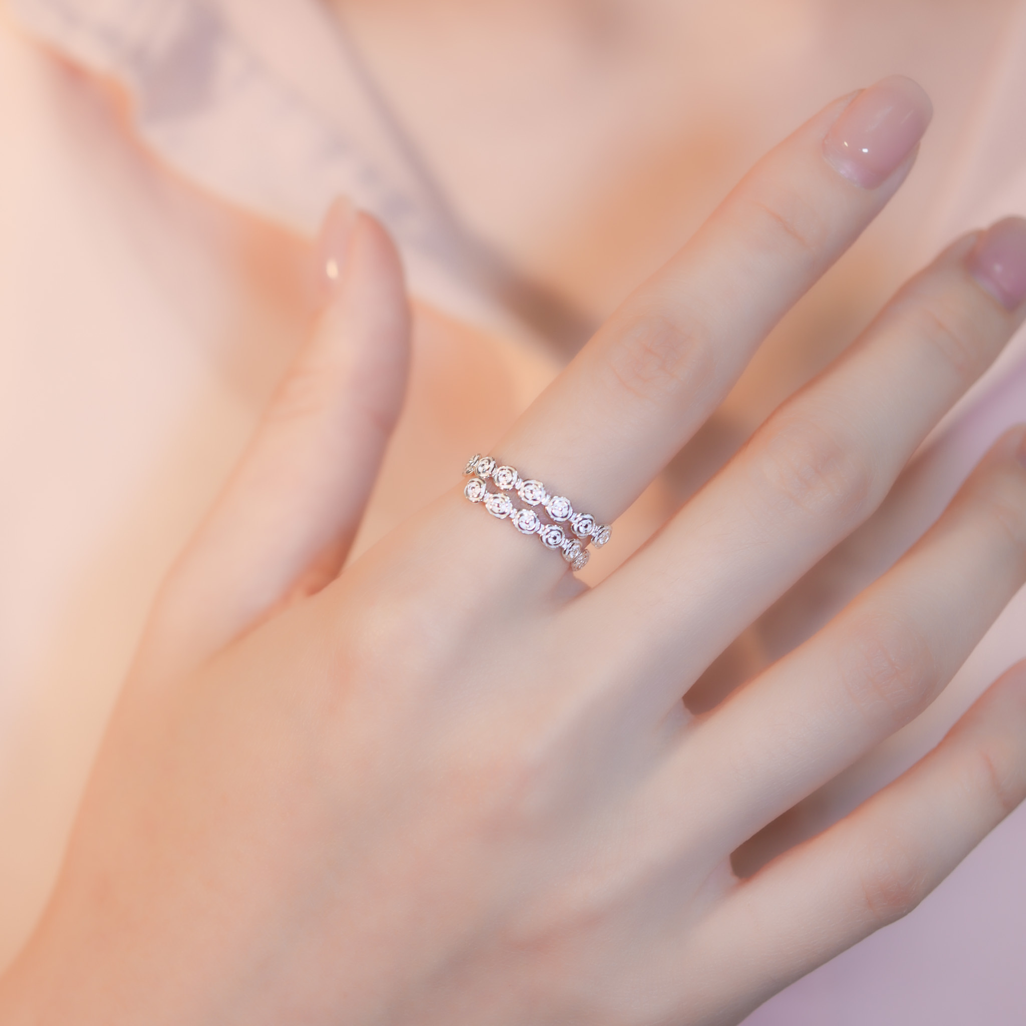 | 925 Silver | All About Rose Ring | RI0671 |