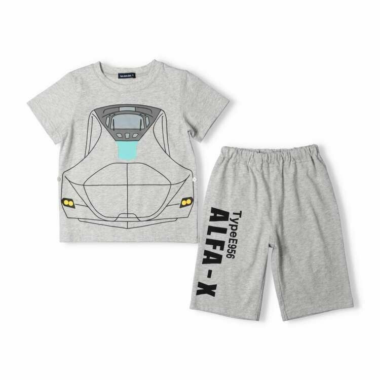 Moujonjon JR 新幹線列車穿著短袖睡衣 B33797 - E6