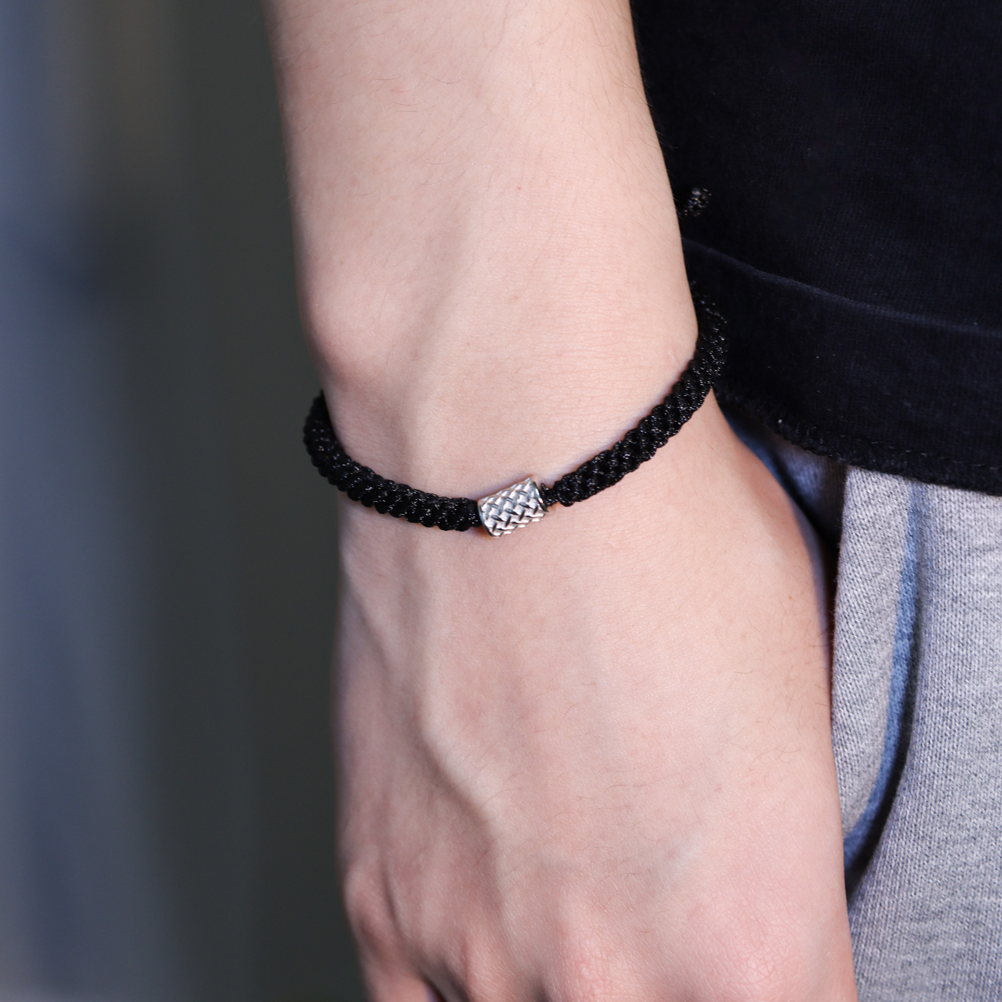 | 925 Silver・White Gold | Tambourine Of Change Bracelet | BR1065 |