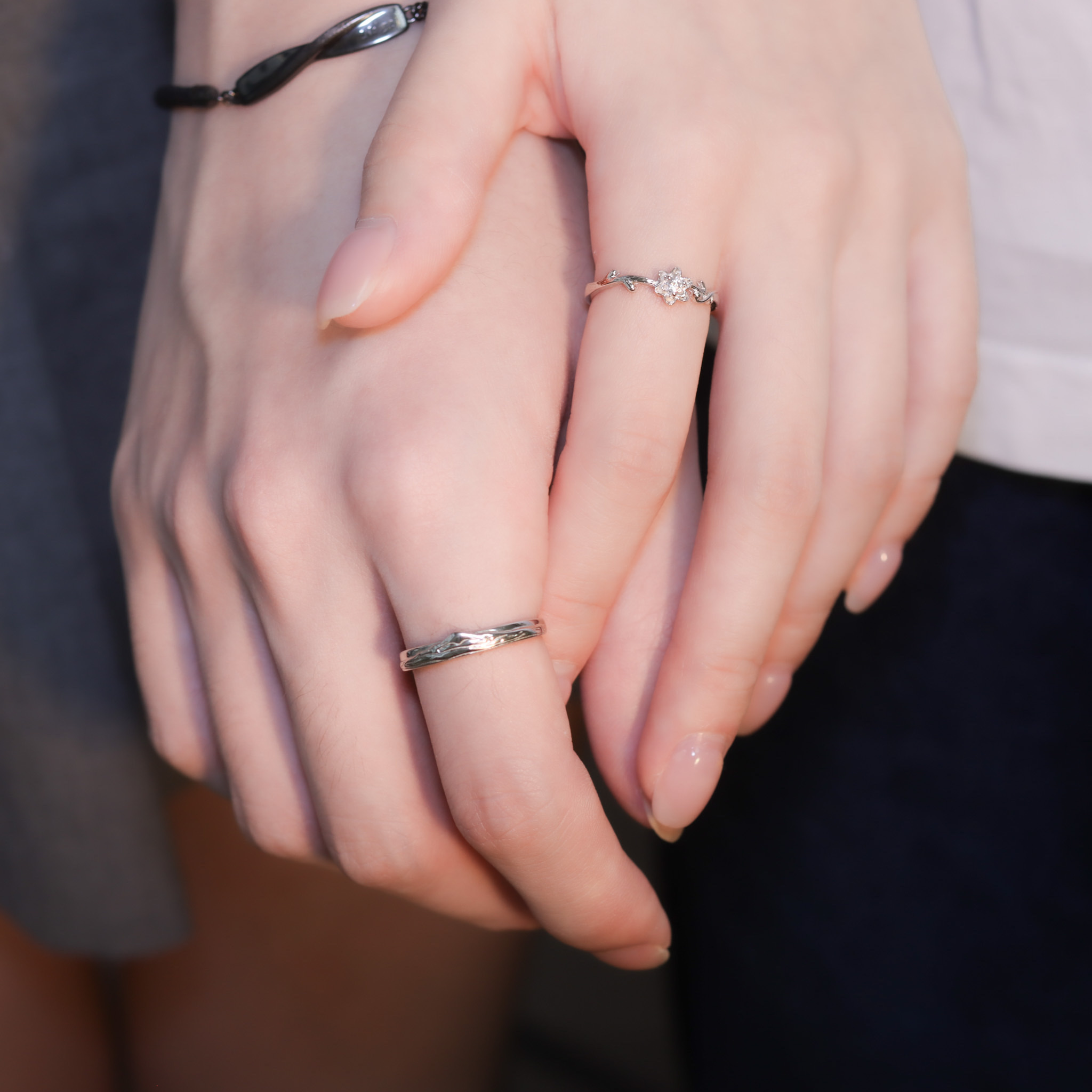 | 925 Silver | Sakura Promise Ring （For Boys / For Girls）  | RI0646 |