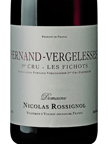 Nicolas Rossignol Pernand Vergelesses 1er Cru Fichots 2015 (V92)