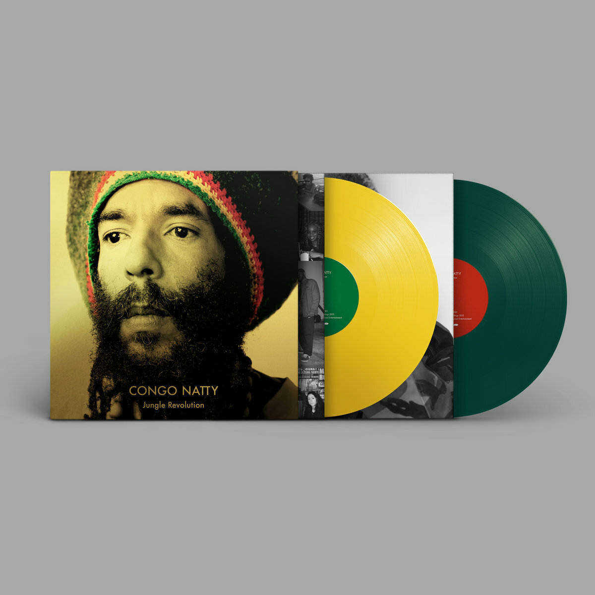 Congo Natty《Jungle Revolution (10th Anniversary Edition)》（限量140g 黃綠膠2LP）