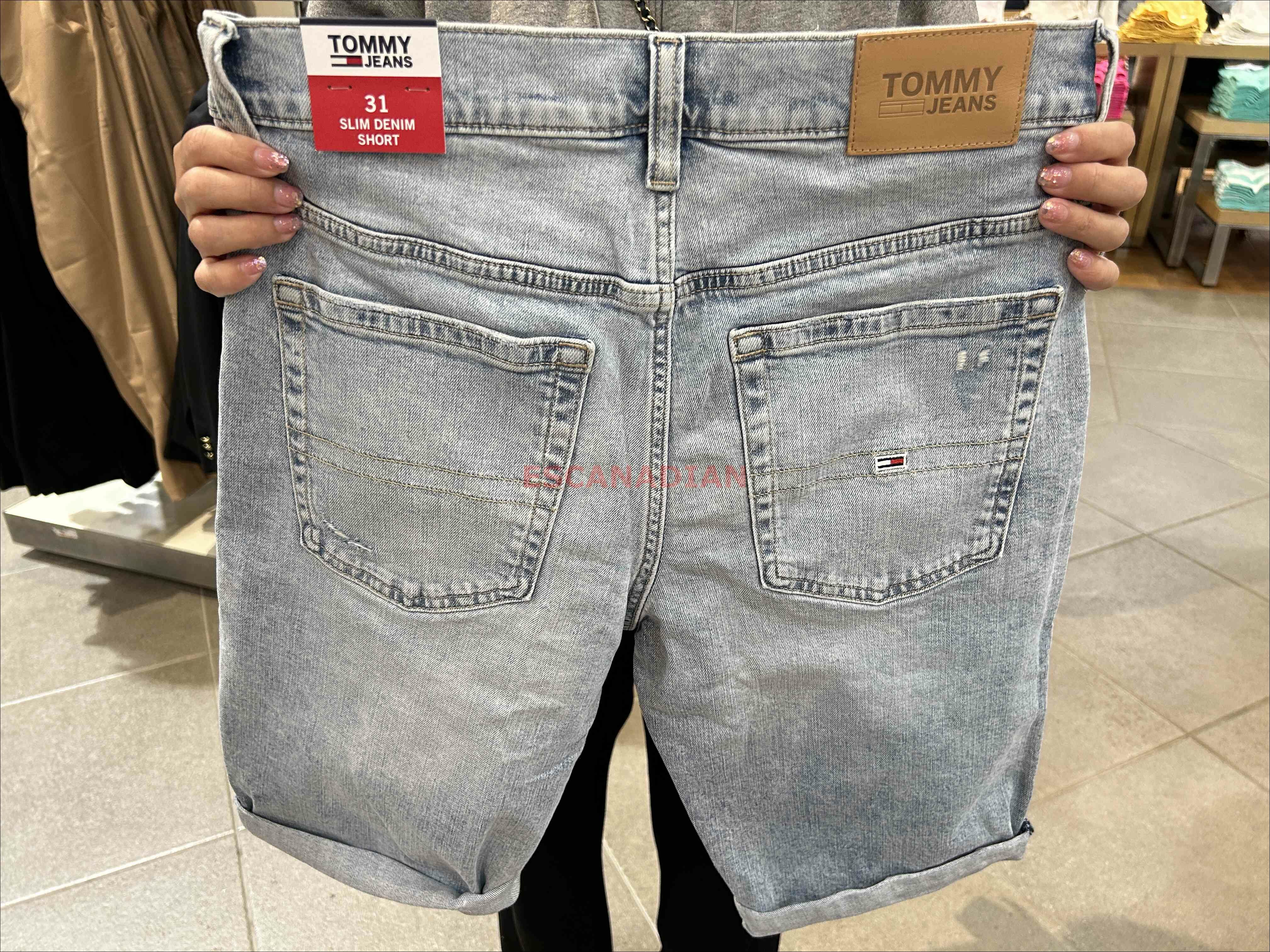 TOMMY 男大人 Jeans系列 牛仔短褲