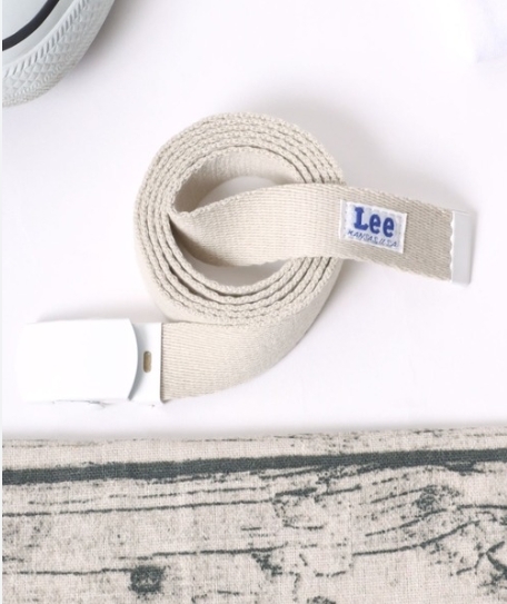 #日本限定 現貨 LEE 無金屬 腰帶 皮帶 6色