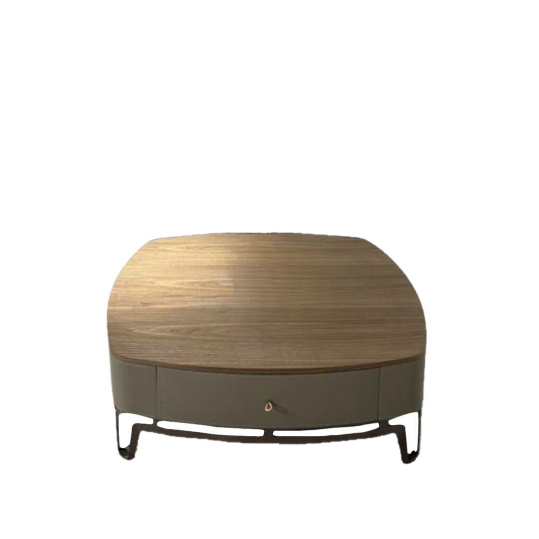 佩姬 | 胡桃色馬鞍皮 | 大方几