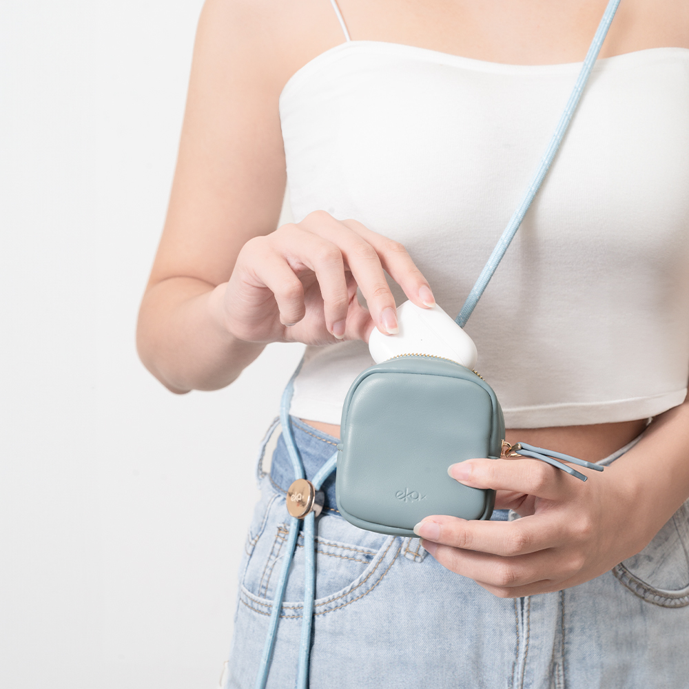 經典皮革小方包