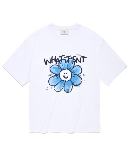 KR What it isn't Big Flory Graphic Short Sleeve T-Shirt