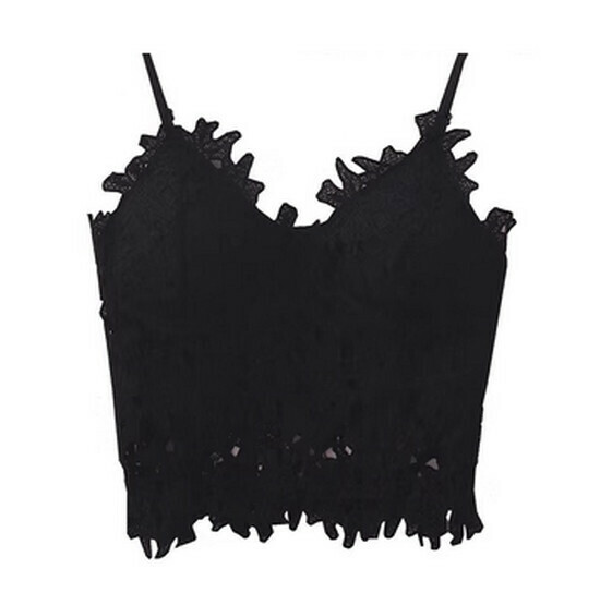 Hot selling lace vest [black] [Size-M] (please contact customer service to confirm the delivery size after placing the order)