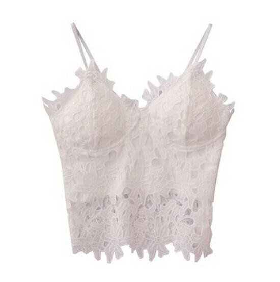 Hot selling lace vest [White] [Size-L] (please contact customer service to confirm the delivery size after placing the order)