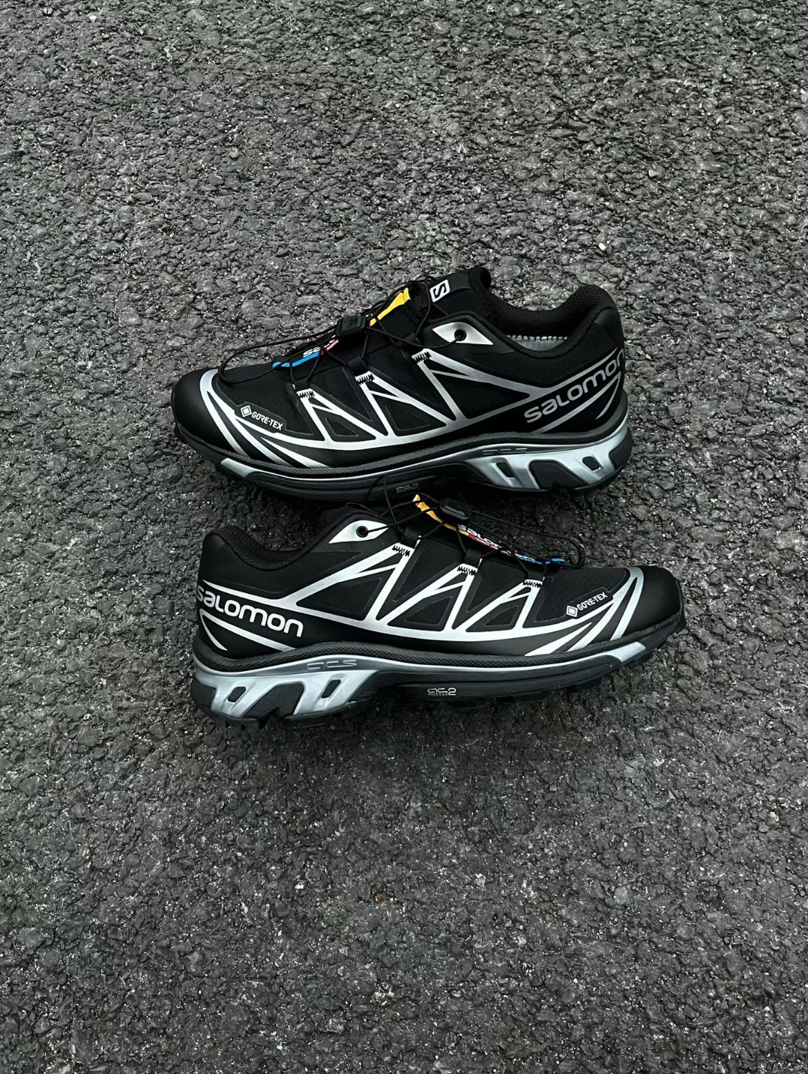 【代購】Salomon XT-6 GTX  " Black & Ftw Silver " 黑銀