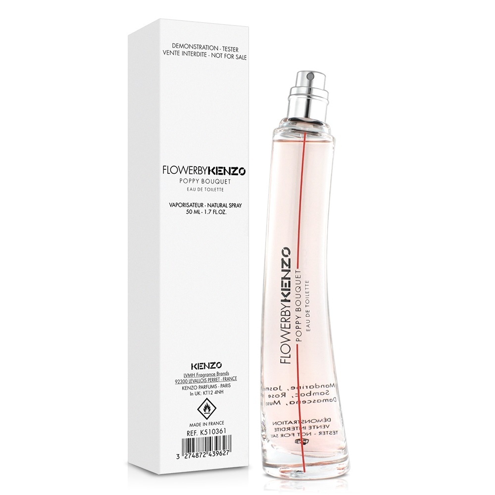 KENZO 花花世界女性淡香水50ml Tester (無蓋/環保盒)