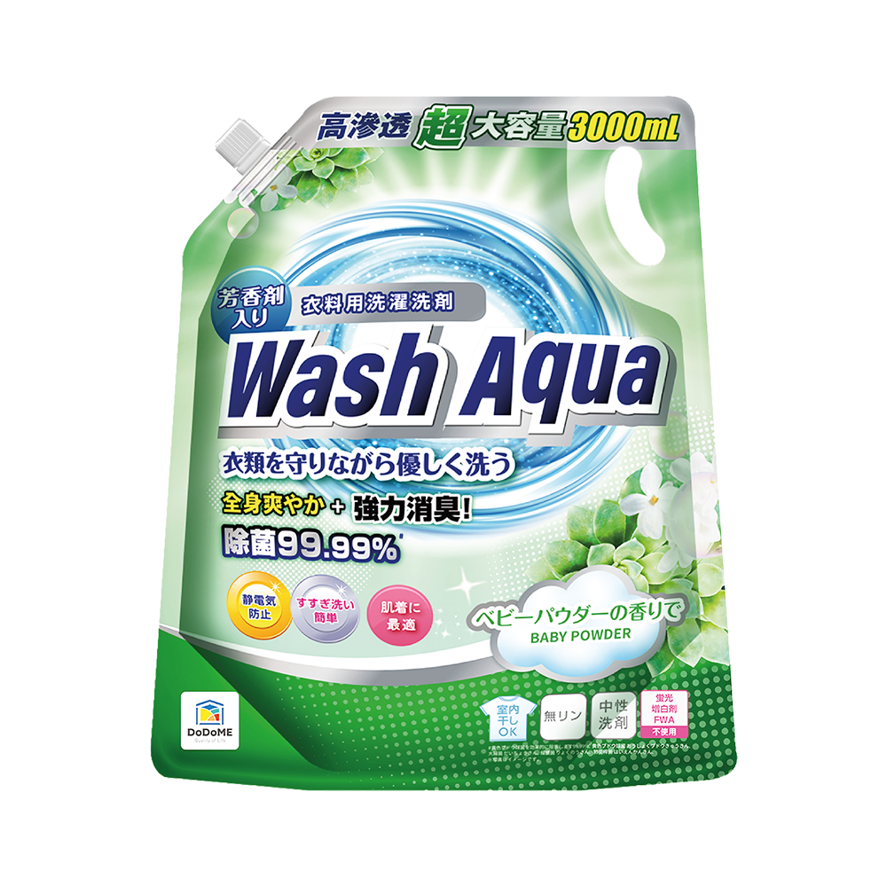 DoDoME 爽身粉味殺菌除蟎強效洗衣液 3000mL