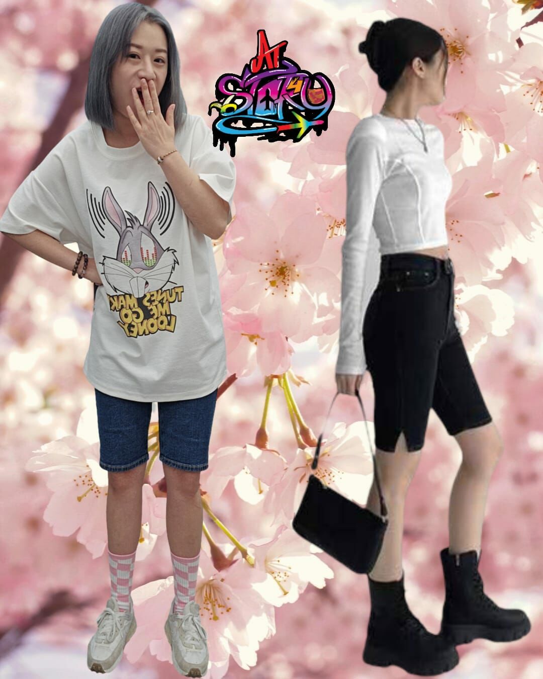 🇰🇷 韓國 開叉五分牛仔褲 (K5/F853)