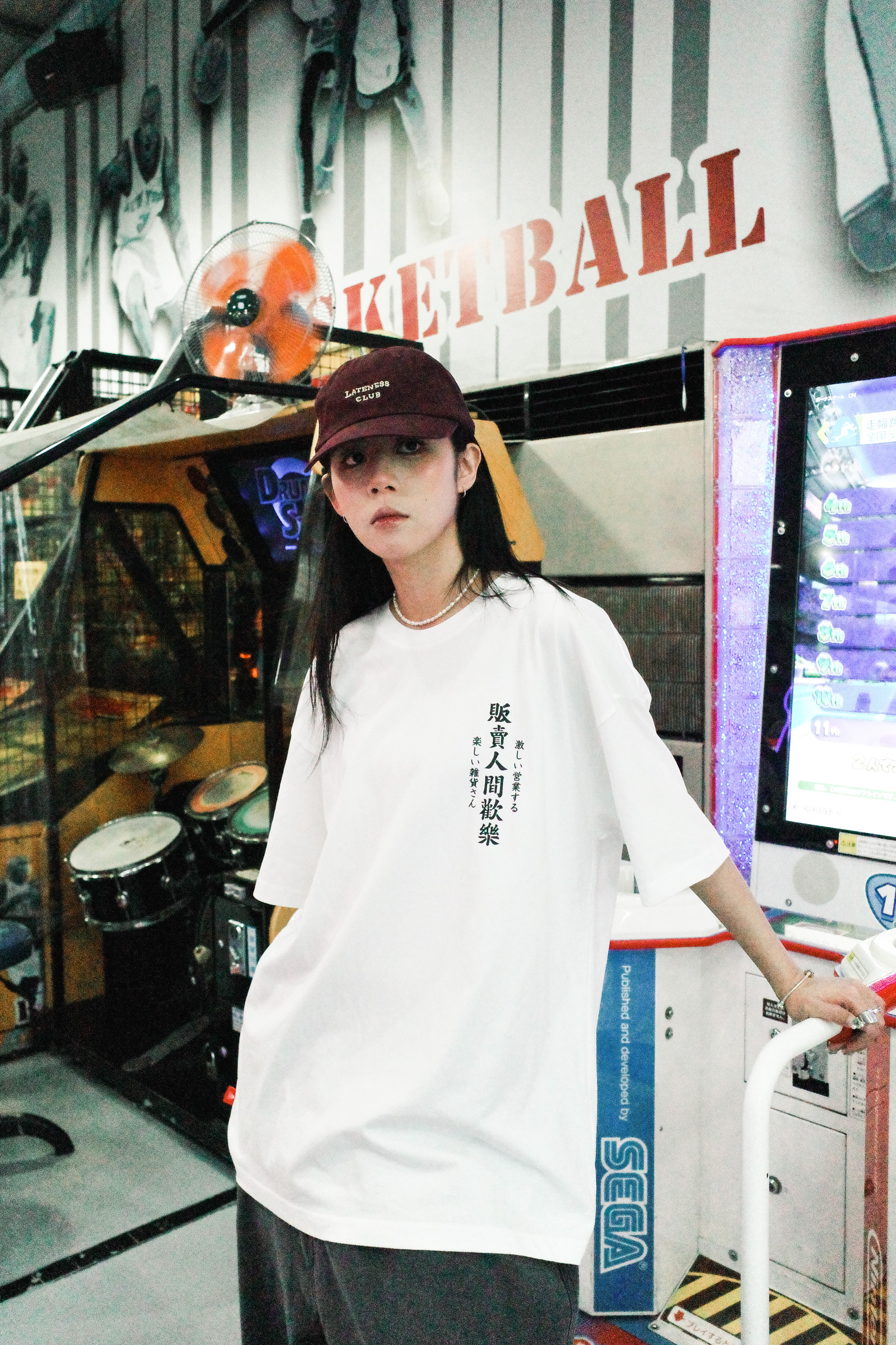 『Always_Good』販賣人間歡樂 中文字 印花 短TEE