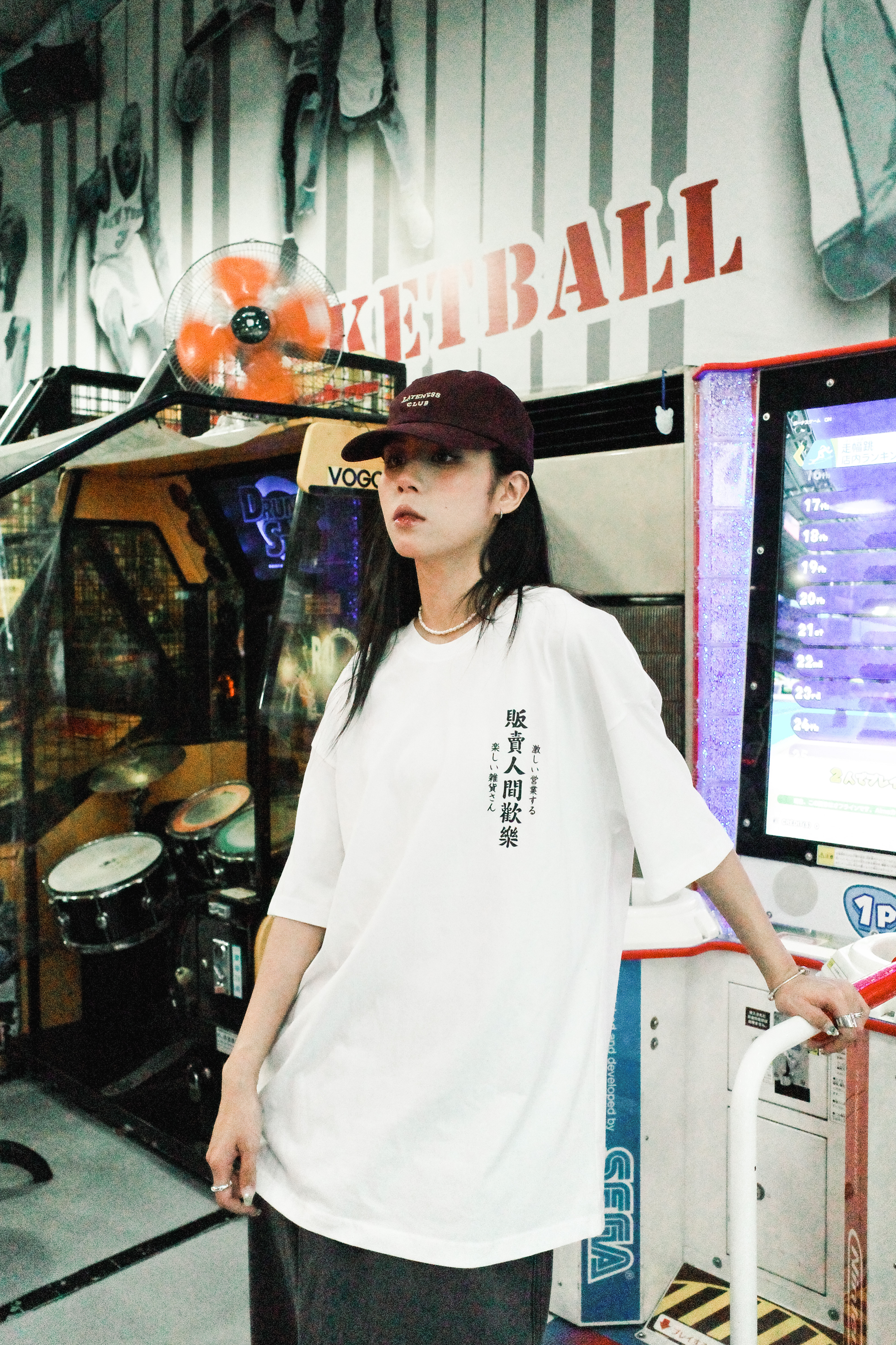 『Always_Good』販賣人間歡樂 中文字 印花 短TEE